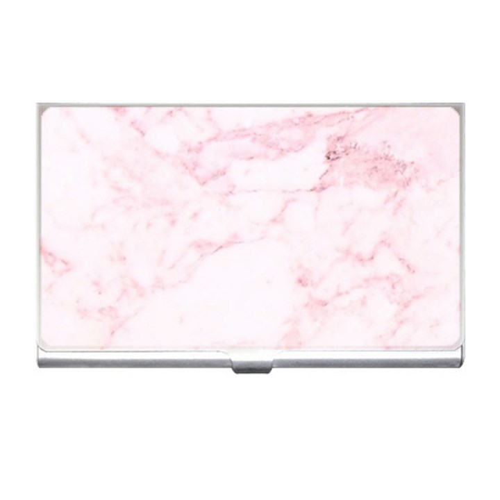 Pink Marble, Gold, Marble, Pattern, Pink, Rose Business Card Holder