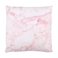 Pink Marble, Gold, Marble, Pattern, Pink, Rose Standard Cushion Case (one Side) by kyorashop23