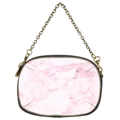 Pink Marble, Gold, Marble, Pattern, Pink, Rose Chain Purse (two Sides) by kyorashop23