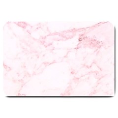 Pink Marble, Gold, Marble, Pattern, Pink, Rose Large Doormat by kyorashop23