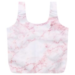 Pink Marble, Gold, Marble, Pattern, Pink, Rose Full Print Recycle Bag (xl) by kyorashop23