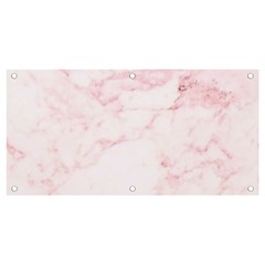 Pink Marble, Gold, Marble, Pattern, Pink, Rose Banner And Sign 4  X 2  by kyorashop23