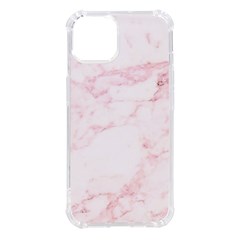 Pink Marble, Gold, Marble, Pattern, Pink, Rose Iphone 14 Tpu Uv Print Case by kyorashop23