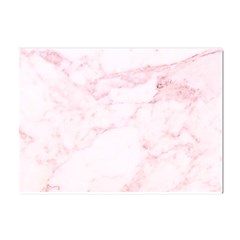 Pink Marble, Gold, Marble, Pattern, Pink, Rose Crystal Sticker (a4) by kyorashop23