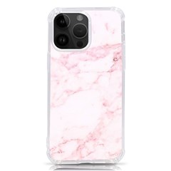 Pink Marble, Gold, Marble, Pattern, Pink, Rose Iphone 14 Pro Max Tpu Uv Print Case by kyorashop23