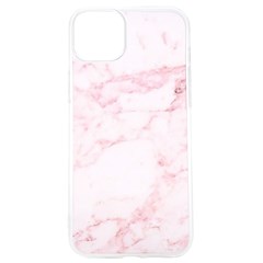 Pink Marble, Gold, Marble, Pattern, Pink, Rose Iphone 15 Pro Tpu Uv Print Case