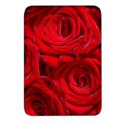 Red Roses , Flowers, Red Roses Rectangular Glass Fridge Magnet (4 Pack) by kyorashop23