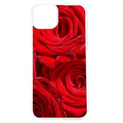 Red Roses , Flowers, Red Roses Iphone 15 Tpu Uv Print Case by kyorashop23