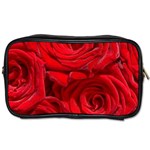 Red Roses , Flowers, Red Roses Toiletries Bag (One Side) Front