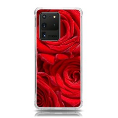 Red Roses , Flowers, Red Roses Samsung Galaxy S20 Ultra 6 9 Inch Tpu Uv Case by kyorashop23