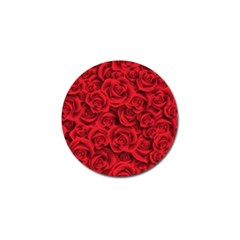 Red Roses , Red Buds, Red Roses Golf Ball Marker (4 Pack) by kyorashop23