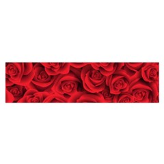 Red Roses , Red Buds, Red Roses Oblong Satin Scarf (16  X 60 ) by kyorashop23