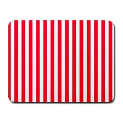 Red Stripes, Texture, Sticker, Small Mousepad