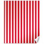 Red Stripes, Texture, Sticker, Canvas 8  x 10  8.15 x9.66  Canvas - 1