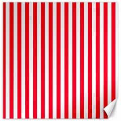 Red Stripes, Texture, Sticker, Canvas 16  x 16 