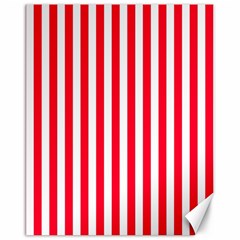 Red Stripes, Texture, Sticker, Canvas 16  x 20 