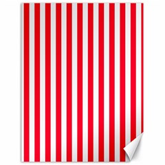 Red Stripes, Texture, Sticker, Canvas 18  x 24 