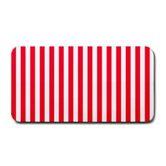 Red Stripes, Texture, Sticker, Medium Bar Mat