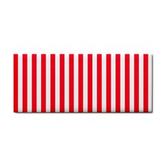 Red Stripes, Texture, Sticker, Hand Towel