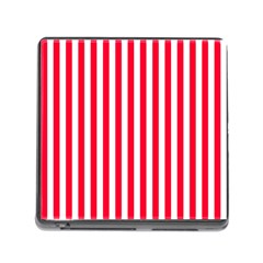 Red Stripes, Texture, Sticker, Memory Card Reader (Square 5 Slot)