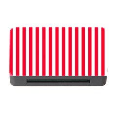 Red Stripes, Texture, Sticker, Memory Card Reader with CF