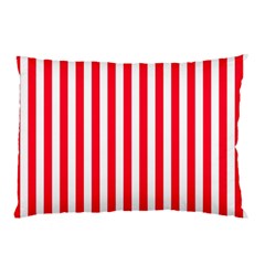 Red Stripes, Texture, Sticker, Pillow Case (Two Sides)