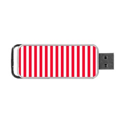 Red Stripes, Texture, Sticker, Portable USB Flash (Two Sides)