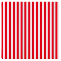 Red Stripes, Texture, Sticker, UV Print Square Tile Coaster 