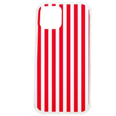 Red Stripes, Texture, Sticker, iPhone 12 Pro max TPU UV Print Case