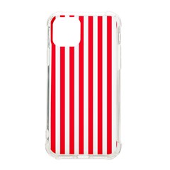 Red Stripes, Texture, Sticker, iPhone 11 Pro 5.8 Inch TPU UV Print Case