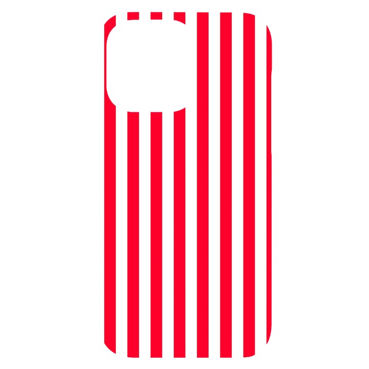 Red Stripes, Texture, Sticker, iPhone 14 Pro Max Black UV Print Case