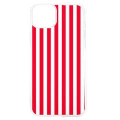 Red Stripes, Texture, Sticker, iPhone 15 TPU UV Print Case