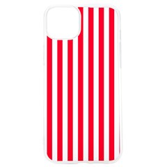 Red Stripes, Texture, Sticker, iPhone 15 Pro TPU UV Print Case