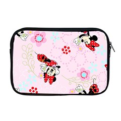 Red, Bow, Mouse, Flower, Child, Paper Apple Macbook Pro 17  Zipper Case