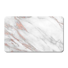 Rose Gold Marble, Rose Gold, Magnet (Rectangular)