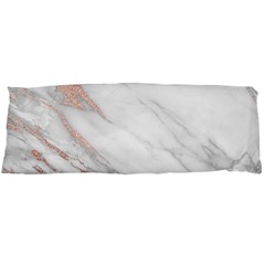 Rose Gold Marble, Rose Gold, Body Pillow Case (Dakimakura)