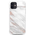 Rose Gold Marble, Rose Gold, iPhone 12/12 Pro TPU UV Print Case Front