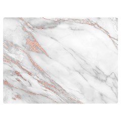 Rose Gold Marble, Rose Gold, Premium Plush Fleece Blanket (Extra Small)