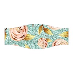 Rose Gold Roses, Girly, Glitter, Pretty, Rose Gold Stretchable Headband by kyorashop23