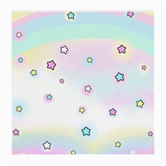 Stars, Cute, Pastel, Pattern Medium Glasses Cloth (2 Sides) by kyorashop23