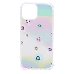 Stars, Cute, Pastel, Pattern Iphone 13 Mini Tpu Uv Print Case by kyorashop23