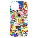 Sticker Art, Brand, Cartoon iPhone 15 Black UV Print PC Hardshell Case Front