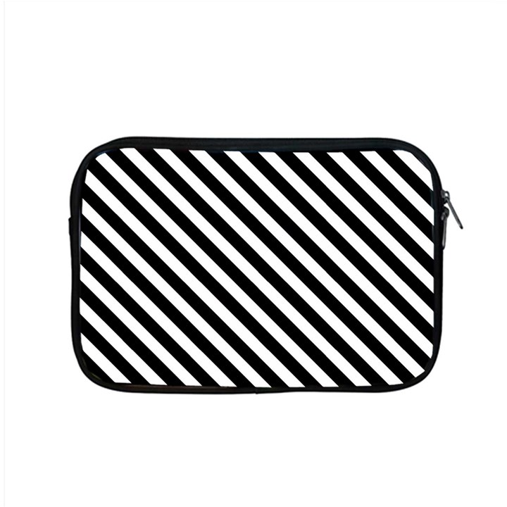 Stripes Monochrome Pattern Apple MacBook Pro 15  Zipper Case