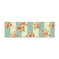 Stripes, Rose,  Texture, Flower, Paper Sticker Bumper (10 Pack) by kyorashop23