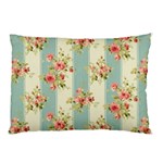 Stripes, Rose,  Texture, Flower, Paper Pillow Case 26.62 x18.9  Pillow Case