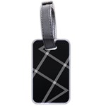 Stripes, Zigzag, Surface, Pattern, Luggage Tag (two sides) Front