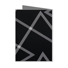 Stripes, Zigzag, Surface, Pattern, Mini Greeting Cards (pkg Of 8)