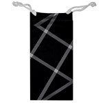 Stripes, Zigzag, Surface, Pattern, Jewelry Bag Front