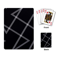 Stripes, Zigzag, Surface, Pattern, Playing Cards Single Design (rectangle) by kyorashop23