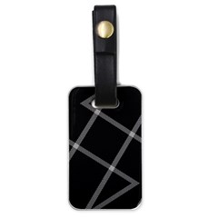 Stripes, Zigzag, Surface, Pattern, Luggage Tag (one Side) by kyorashop23